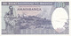 BILLETE DE RWANDA DE 100 FRANCS DEL AÑO 1989 (BANKNOTE) CEBRA-ZEBRA - Ruanda