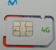 SIM GSM - CARD CHIP MOVISTAR - Nuevo Sin Uso - NEW - Argentine