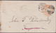 1890. VICTORIA POSTAGE ONE PENNY VICTORIA Envelope To Tungmal Cancelled MELBOURNE AU 26 90 + VICTORIA. Rev... - JF430272 - Covers & Documents