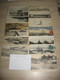 Lot De 14 CPA Marine (4 Sous Marins - 4 Ports Militaires - 6 Ports Civils) - Krieg