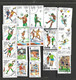 Lot Timbres Sport Football - Usati