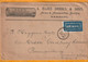 1927 - Enveloppe Par Avion Précurseur De KARACHI, Inde, GB Vers BIRMINGHAM, GB  - 8 Annas - Imperial Airways - 1911-35 King George V