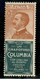 Regno - Vittorio Emanuele III - 1925 - Non Emesso - 20 Cent Columbia (20) - Gomma Integra - Autres & Non Classés