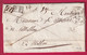 CURSIVE 14 MONTVERT CANTAL + PP INDICE 16 POUR MILLAU AVEYRON 1834 LETTRE COVER FRANCE - 1801-1848: Precursors XIX