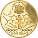 Monnaie, Tchad, De Gaulle, 10000 Francs, 1960, Paris, FDC, Or, KM:11 - Ciad