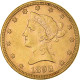 Monnaie, États-Unis, Coronet Head, $10, Eagle, 1898, U.S. Mint, Philadelphie - 10$ - Eagles - 1866-1907: Coronet Head (Testa Coronata)