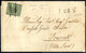 Cover 1857/58, 4 Lettere Da Roma Per Frascati Affrancate Per 2 B., Tutte Con Timbri Del Sevizio Postale Privato Roma-Fra - Papal States