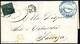 Cover 1859, Lettera Del 1. Novembre 1859 (giorno Dell'introduzione Della Moneta Sarda Nelle Romagne) Da Bologna A Faenza - Romagne