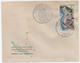 NOUVELLE CALEDONIE -  BARRAGE DE YATE / 1959  PA70 SUR ENVELOPPE FDC (ref LE4741) - Brieven En Documenten