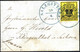Cover 1853, 2 Briefe, Einer Aus Stade Am 20.9. Nach Osnabrück Frankiert Mit 1 Ggr Schwarz Auf Graugrün (linker Unterer E - Hanover