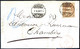 Cover 1868, Kleines Briefchen Von Genf Am 1.10. Nach Chambery, Frankiert Mit Sitzende Helvetia 60 C. Kupferbronze, Doppe - Unclassified