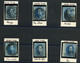 BELGIQUE - COB 7  - 20C PAPIER MINCE MEDAILLONS - 12 TIMBRES AVEC NUANCES OBLITERES - 1851-1857 Medallones (6/8)