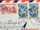 A.O.F-Soudan Français-☛(ex-Colonie Protectorat)Timbres Aff. Composé Lettre Document-☛-avion-Tarif Poste Aérienne-1949 - Lettres & Documents