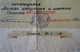 Bulgaria Bulgarian Bulgarie Bulgarije 1950 Craftsman Certificate Document With Many Fiscal Revenue Stamps (m350) - Brieven En Documenten
