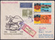 1976-H-2 GERMANY DDR 1976 COVER TO CUBA RETURN FORWARDED POSTMARK. - Storia Postale