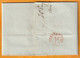 1843 - Lettre Pliée Avec Correspondance De ARNHEM, Pays Bas Nederland Vers HAGE, Basse Saxe, Deutschland - Taxe 40 !!! - ...-1852 Prephilately