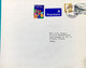 DENMARK 2002, VINTAGE CHRISMAS LABEL QUEEN ,19.50 KR RATE COVER TO INDIA ,THV SEA SHORE - Storia Postale