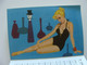 2 VADEMECUM 1964  1965   PIN UP  GIRL  FEMME   ALMANACCO  CALENDARIETTO BARBIERE  SALA DA BARBA     CALENDRIER - Petit Format : 1901-20