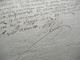 Delcampe - Frankreich Brief / Dokument Um 1670 / 17. Jahrhundert Mit Autograph / Schnörkelunterschrift! - ....-1700: Précurseurs