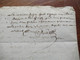 Delcampe - Frankreich Brief / Dokument Um 1670 / 17. Jahrhundert Mit Autograph / Schnörkelunterschrift! - ....-1700: Précurseurs