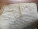 Delcampe - Frankreich Brief / Dokument Vermutlich 17. Jahrhundert Mit Autpgraphen / Schnörkelunterschriften! - ....-1700: Precursors