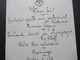 28.9.1937 Handschriftliche Menükarte Dejeuner Du Conseil D'Egyptien Im Hotel Ritz Paris / Geprägtes Wappen / Logo - Menu