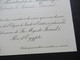 Delcampe - 1920er Jahre Einladungskarte Vom Präsident Gaston Doumergue Zum Besuch Sa Majestre Fouad 1. Roi D'Egypte In Paris - Tickets - Entradas