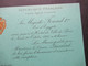 1927 Zwei Einladungskarten Zum Besuch Sa Majestre Fouad 1. Roi D'Egypte In Paris Im Hotel De Ville Salon Des Arcades - Tickets - Entradas