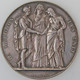 Médaille De Mariage Argent 37mm, 22.18 Grs, Signé Depaulis., SUP - Professionnels / De Société