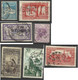 COLONIE ALGERIE 7 Timbres BB4 Indice 3 Perforé Perforés Perfins Perfin - Other & Unclassified