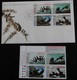 Canada 2003 Feuille Oiseaux Audubon +bloc De 4 +FDC MNH ** Premier Jour Cormoran Oie - Volledige & Onvolledige Vellen