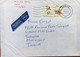 NEDERLAND 2020,CORONA PERIOUD ,POSTMAN ON BICYCLE!! CHILDEN SKATING IN WINTER 2013 STAMP USED AIRMAIL COVER TO INDIA , - Briefe U. Dokumente