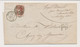 Complete Folded Letter Brussel Belgium - Den Driesch / Voerendaal / Heerlen The Netherlands 1859 - 1849-1865 Medaillons (Varia)