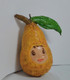 Delcampe - Christmas Tree Toy. Pear. From Cotton. 11 Cm. New Year. Christmas. Handmade. - Décoration De Noël