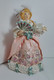 Delcampe - Christmas Tree Toy. Lady. From Cotton. 16,5 Cm. New Year. Christmas. Handmade. - Schmuck Und Dekor