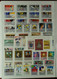 Delcampe - LIECHTENSTEIN, COLLECTION 730 DIFFERENT NEVER HINGED STAMPS IN STOCK-BOOK  1958-1995 - Sammlungen