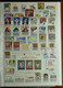 Delcampe - LIECHTENSTEIN, COLLECTION 730 DIFFERENT NEVER HINGED STAMPS IN STOCK-BOOK  1958-1995 - Verzamelingen