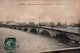Inondations De Janvier 1910 - Macon Inondé - Le Pont De St Saint-Laurent - Collection Prudon - Inondations