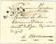 27 Mars 1817 CHARENTE MARITIME Marque Postale P15P LA  GROLLE Vers ALZON Gard,indice 18 - 1801-1848: Vorläufer XIX