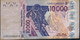 W.A.S. BENIN P218Bl 10000 Or 10.000 FRANCS (20)12 2012 Signature 39  F-aVF - Bénin