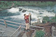 Canada CPA Atlantic Salmon Caught On Falls At Serpentine River CORNER ROCK 1954 GÖTEBORG Sweden - Autres & Non Classés