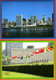 United Nations Headquarters New York 1989 / River View Cherry Blossoms Row Of Flags Spring General Assembly / Stationery - Brieven En Documenten