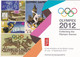 United Kingdom UK 2012 Card: Olympic Games London; Olympex 2012 STADION E20 CANCELLATION; Diving; Chatiot Race Cycling - Summer 2028: Los Angeles