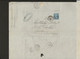 LETTRE ENTETE VERRERIES DE LA LOIRE ET DE LA DROME -AFFRANCHIE N°22-CAD TOULOUSE 1868 - 1800 – 1899