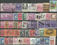 USA PERFIN : 4 Scans Lot 180 Pcs All Periods Including Postal Frauds Pairs Plate Numbers ZIP Code Etc - Perfins