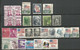 USA PERFIN : 4 Scans Lot 180 Pcs All Periods Including Postal Frauds Pairs Plate Numbers ZIP Code Etc - Perfins