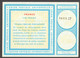 1970's FRANCE UPU Coupon Résponse International C22 Reply Coupon REPONSE - PARIS 27 Model Vienna WIEN - Cupón-respuesta