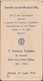 HOLY CARD -SANTINO-"Sacerdote : Operaio Delle Gloria Di Dio " In Ricordo Della Prima  Messa Di P.Ferrara Taddeo 1952 - Santons