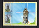 2010 " LES MOULINS " Sur 3 Cartes Maximum. N° YT 4485 à 4490. CM - Windmills