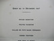 Delcampe - Frankreich 1927 Klappkarte / Menükarte Kupferstich (?!) Vorne Signiert Le Clerc Mit Pfau Personalisiert Baron Brincard - Menus